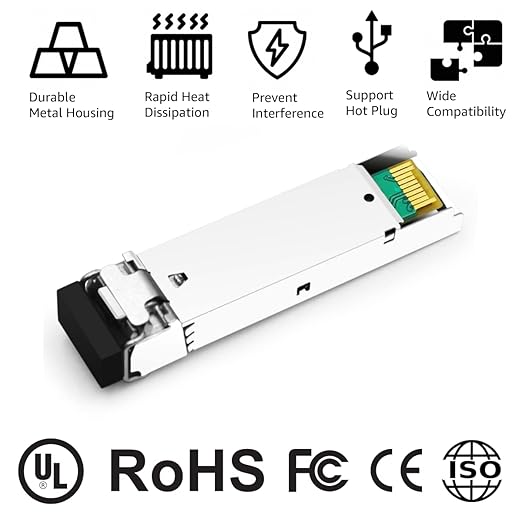 OPSTRAN 10GBASE-LRM SFP+ Optical Transceiver Module Compatible with HPE ProCurve J9152A Aruba J9152D 10G SFP+ 1310nm 220m DDM Duplex LC MMF