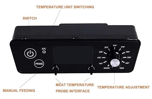 Pit Boss Control Board, Digital Thermostat Control Board Kit Replacement for Pit BOSS 5 Series Vertical Pellet Smoker