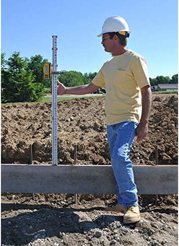 Spectra Precision HL700 Laserometer with Rod Clamp for Rotary Laser Levels, Digital Readout Receiver for Construction Grade Checking, Elevation Control and Survey Layout Applications