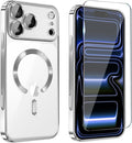 Magnetic Glossy Case for iPhone 17 Pro Max, iPhone 17 ProMax Phone Case Slim by Unknown
