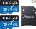 TOPESEL 256GB Micro SD Card 2 Pack, 4K UHD, U3 SDXC TF Card by TOPESEL