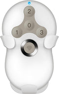 Ceiling Fan Remote Control Replacement for Hunter, Compatible with Hunter Remote 99122/99123, 3 Speed, Light Dimmer, 434MHz, Easy to Set with Mount Holder, Remote only - Receiver Not Included