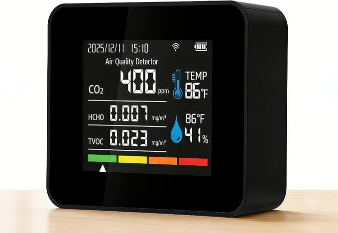 Smart Air Quality Monitor, Indoor Air Quality Meter - Image 2