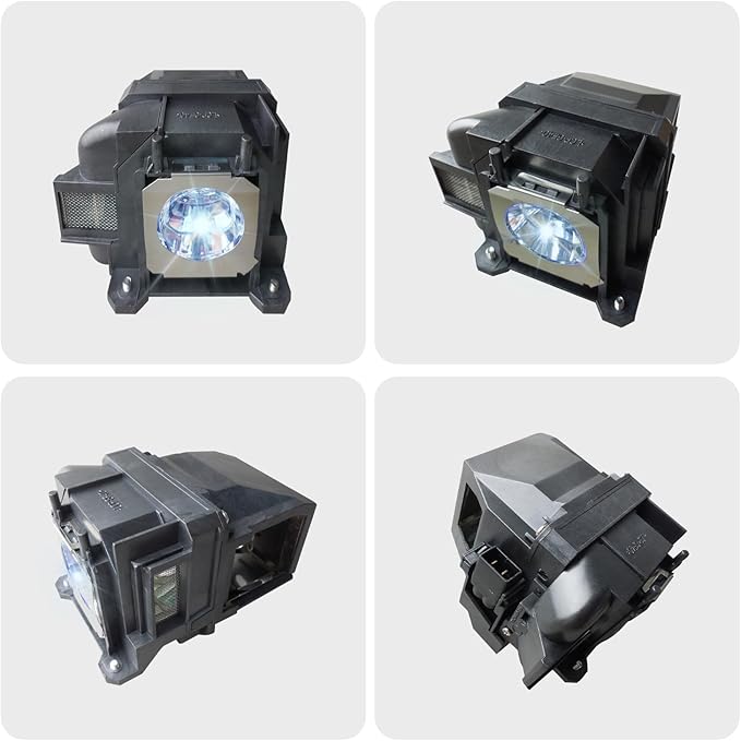 SORNEICDR ELP LP87 Replacement Projector Lamp Bulb Compatible With Epson BrightLink 536Wi PowerLite 520 525W 530 535W, With Housing