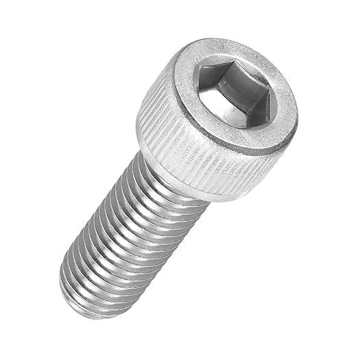 Kozelo 10pcs Socket Head Cap Screws - [M10-1.5 x 30mm] 304 Stainless Steel Allen Socket Drive for Electrical Motor 3D Printing Fan Engine Replacement Use, Silver