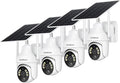 SEHMUA 2K Solar Security Cameras Wireless Outdoor by SEHMUA