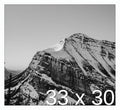 Frame It Easy 33 x 30 White Wood Frame (Derby)