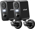 ieGeek Security Cameras Wireless Outdoor 2-Pack, 2K WiFi Surveillance Camera by ieGeek
