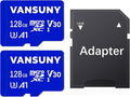 Vansuny Micro SD Card 128GB 2 Pack microSDXC Memory Card by VANSUNY