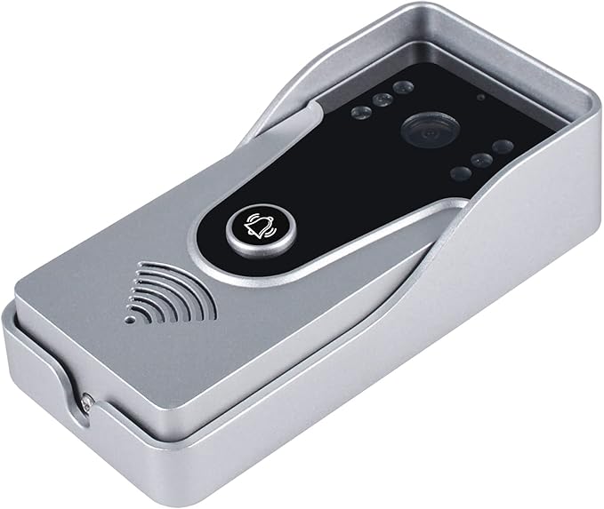 AMOCAM Wireless Video Doorbell Intercom with Monitor System, WiFi Video Intercom 1080P HD Metal Camera, 7 Inch Monitor with 32G Card Record, Tuya APP, 2-Way Audio, Unlock for Home Security System