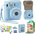 Fujifilm Instant Mini 12 Camera + Accessory Bundle & Compatible Custom Case + by FUJIFILM
