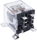 TWTADE/JQX-12F-2Z AC 110V Coil Voltage 30A DPDT 2NO+2NC General Purpose High Power Relay 8 Pin