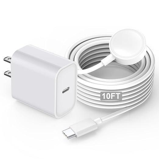 Fast Charge for Apple Watch Charger, 10FT Extra Long iWatch Charger Cable by Unknown