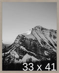 Frame It Easy 33 x 41 Rustic Gray Wood Frame (Derby)
