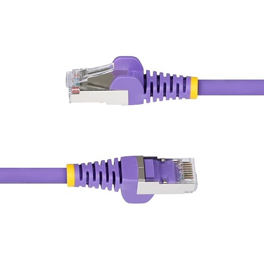 StarTech.com 6ft Purple CAT6a Ethernet Cable, Snagless RJ45, 100W PoE++ - Image 3