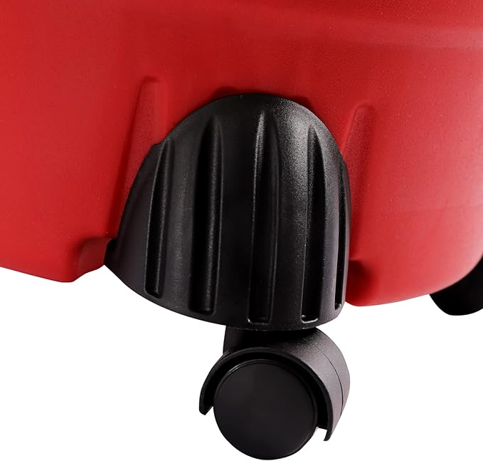 Wet Dry Vacuum Cleaner, 4 Gallon 1.34Hp Portable Shop Vacuum with 4 Universal Wheels & 3.9ft Hose, 1000W 3in1 Function Heavy-Duty Shop Vac for Home, Garage, Workshop, Shops Etc