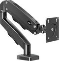 ELG Full Motion Swivel Single Monitor Desk Mount Stand: Empower Your Workspace with Unmatched Flexibility for 17” to 35'' Displays (4.4lbs to 19.8lbs Load) - F80N Model in Striking Black