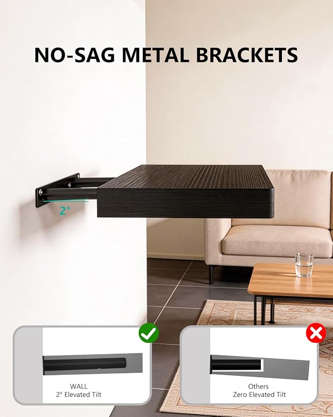 WALI Floating Shelves for Wall, 3 Tier Bathroom Storage Shelf Over Toilet - Image 4