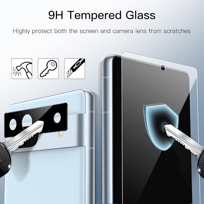 JETech Screen Protector for Google Pixel 7a 6.1-Inch - Image 6
