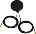 Superbat 4G LTE Antenna MIMO Magnetic Mount Omni-Directional SMA Male Antenna by SUPERBAT