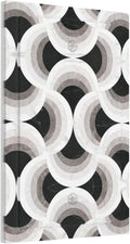Bvtewkhz Black/White Art Marble No Device Single Blank Decorative Light Switch Covers Electrical Faceplate Switch Plates for Bathroom Kitchen Home