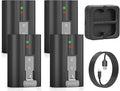 YUELAN 4-Pack 6040mAh Replacement Ring Battery by Unknown