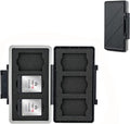 XQD Cfexpress Type B Card Holder, Water-Resistant 6 Card Case Storage Organizer by JJC
