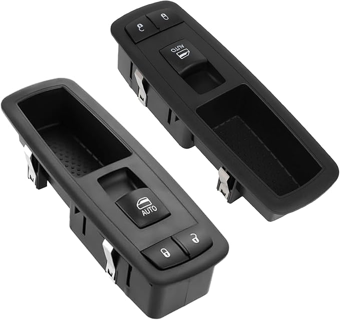 Front Right Passenger Side Power Window Switch Control Button Compatible with Dodge Durango 2011-2015 Compatible with Jeep Grand Cherokee 2014-2015 2018-2019 Replaces 68086692AD 68086692AF DWS2040