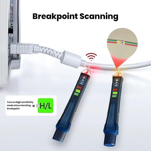 VENLAB Voltage Tester, Non Contact Voltage Detector, Circuit Tester Dual Range - Image 3