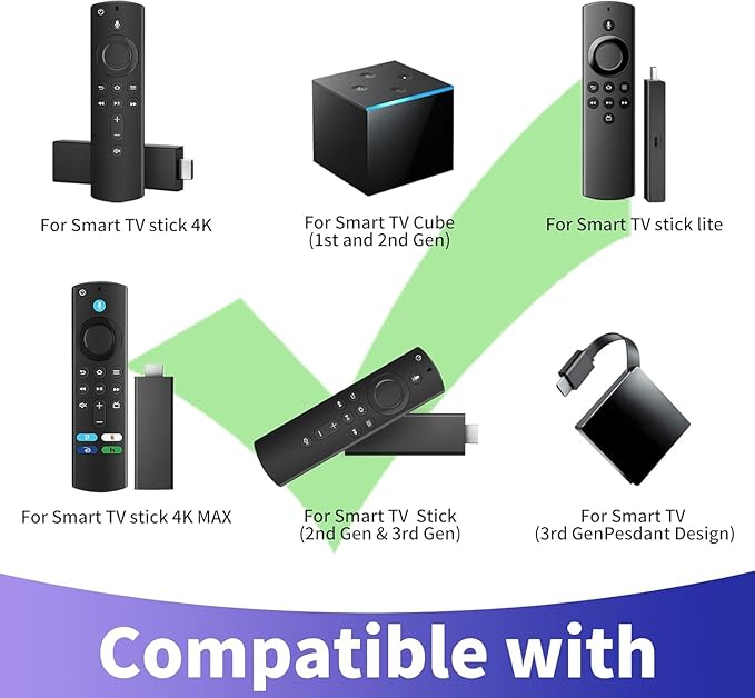 L5B83G (FourthGen) Replacement Voice Remote Fit for Amazon SmartTV Cube (1stGen, 2ndGen), for Amazon SmartTVStick (4K, 4K Max, Lite), Fit for Amazon SmartTVStick