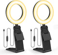 2Packs-Ring Light for Computer Laptop, Video Conference Lighting kit for Zoom by Evershop