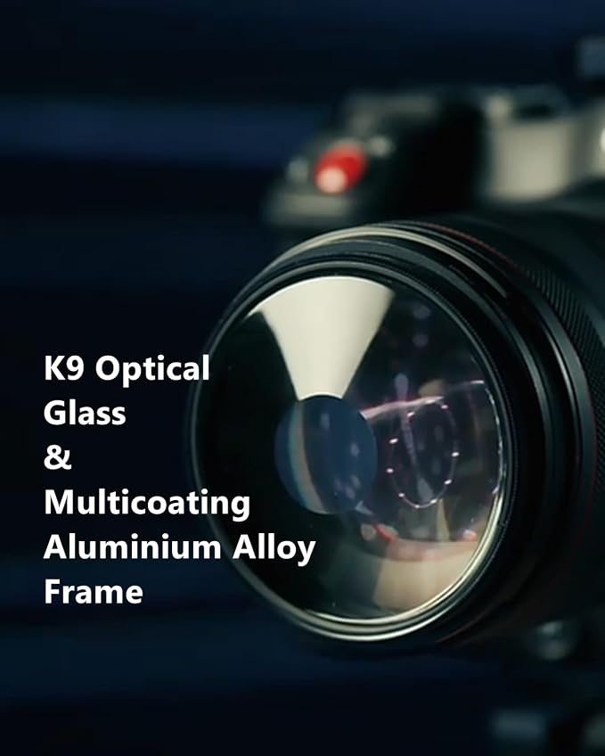 Camera Vortex Effect Filter, 67MM Prism Film Special Effects Glass Lens - Image 5