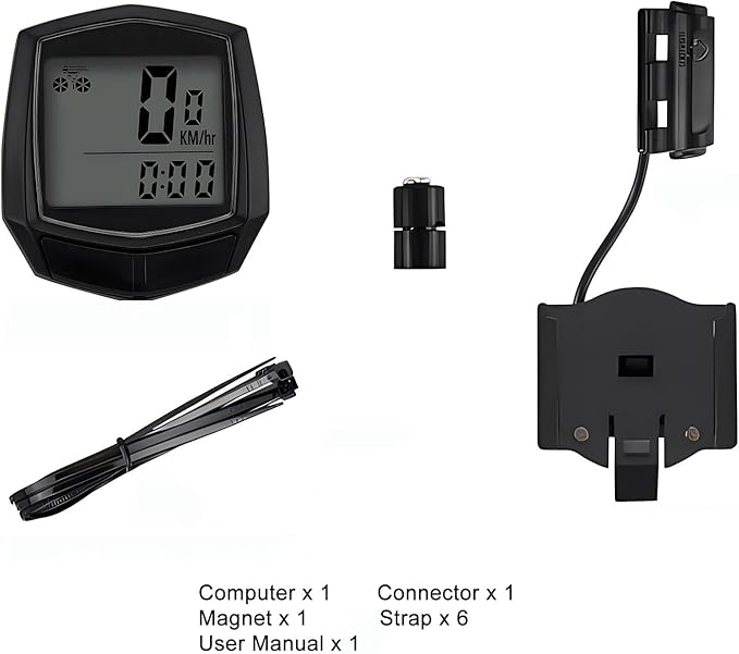 Bike Computer, Bike Speedometer and Bicycle Odometer Waterproof Cycling/Cycle - Image 7