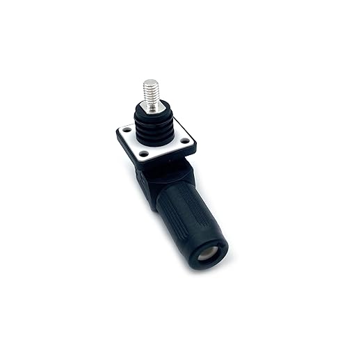 200A Battery Energy Storage Connector, 50mm² High Current Connectors IP67 Waterproof Stud Wiring Power Adapter Quick Plug Terminal Right Angle Plug and Socket (1500V Black)