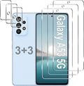 Galaxy A53 5G Screen Protector + Camera Lens Protector, HD Tempered Glass Film by Gliansen