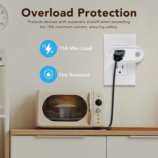 NEO Z-Wave Plus Smart Mini Plug 3-Pack, Compact Z-Wave Outlet - Image 3