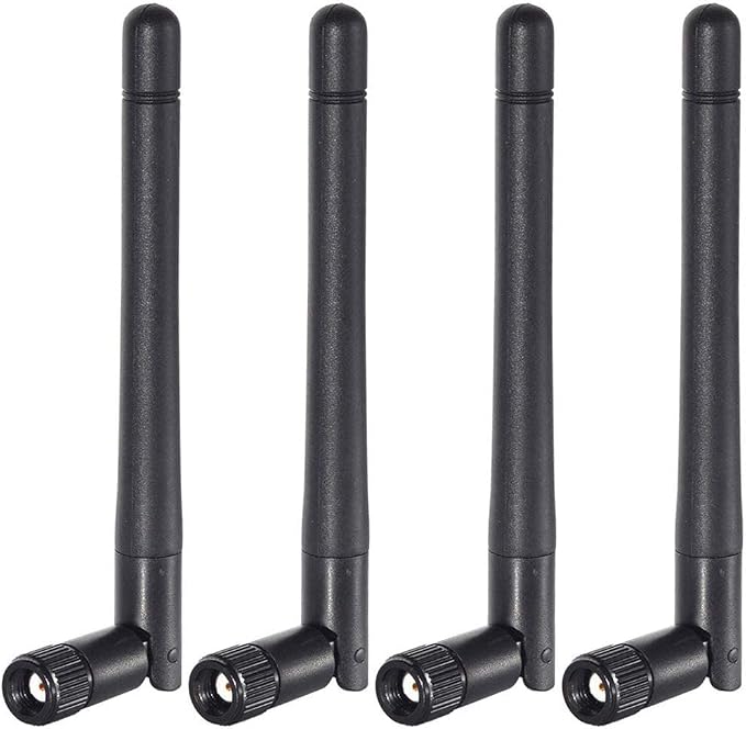 Bingfu Dual Band WiFi 2.4GHz 5GHz 5.8GHz 3dBi MIMO RP-SMA Male Antenna - Image 2