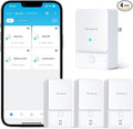 GoveeLife Premium Smart Water Leak Detector 2 with 1968ft Ultra-Long Range, WiFi Water Sensor with SMS/Email/APP Push and Sound Alarm, 5-Year Battery Life, Suitable for Home, Basement, Kitchen, 3 Pack