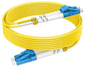 165ft OS2 LC to LC Single Mode Fiber Patch Cables, Options 0.2m~305m, Fiber by RamboCables