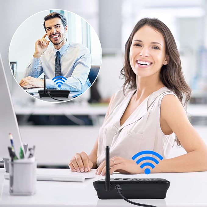 Expandable for Wuloo Intercoms Wireless for Home WL888, 1 Mile Range 22 Channel 100 Digital Code (Only 1 Unit for Expandable The Original intercom System, CAN NOT Work Without Other Units)