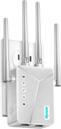 2026 WiFi Extender Signal Booster for Home & Outdoor - 5X Faster Internet Booster with Ethernet Port, Covers 13,000+ Sq.Ft House & Yard | Long Range Wireless Repeater Amplifier, Works with Any Router