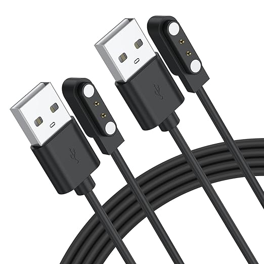Vancle 2 Pack for Gloryfit Smart Watch Charger, Magnetic USB Charging Cable for by Vancle