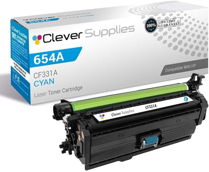 CS Replacement Toner Cartridge Compatible with HP M533X CF361X Cyan
