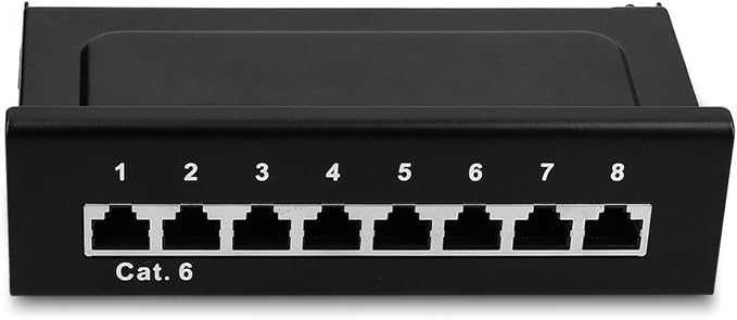 kwmobile 8 Port Patch Panel - Image 5