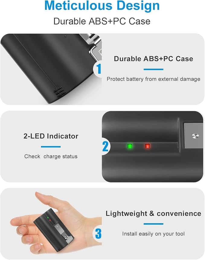 2Pack Replacement for Ring Battery Compatible - Image 6