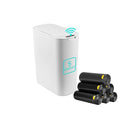 5 Gallon Motion Sensor Bathroom Trash Can Automatic Garbage Cans with Lid Touchless Smart Slim Plastic Trash Bin for Kitchen, Bedroom, Toilet, Office, Living Room