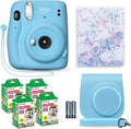 Fujifilm Instax Mini 11 Instant Camera Sky Blue + Fuji Film Value Pack + by FUJIFILM
