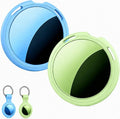 2 Pack Tracker Tags Pair with Apple Find My Bluetooth Air Smart Tags Key Finder by CYBERDOT