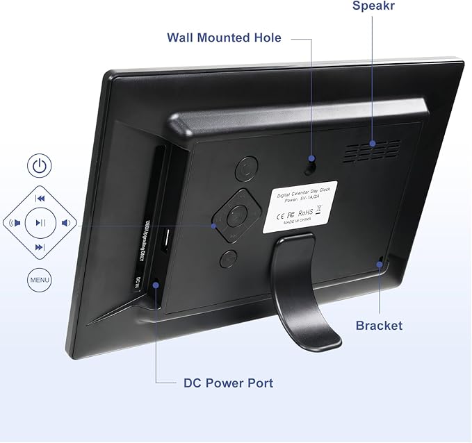 10.1 Inch Digital Alarm Clock - Image 6
