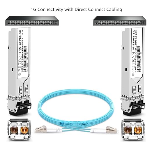 OPSTRAN 1000BASE-SX SFP Optical Transceiver Module Compatible with TP-Link TL-SM311LM 850nm 550m DDM Duplex LC MMF